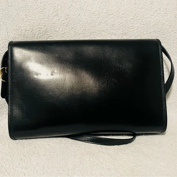 Bally Black Leather Turn lock Shoulder/Crossbody - Picture 3 of 14